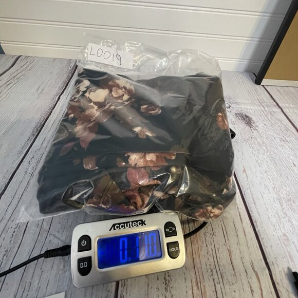 Kate Mallory Floral Blouse Size 3X Bell Sleeves Asymmetrical BOHO Fairycore - Picture 11 of 11